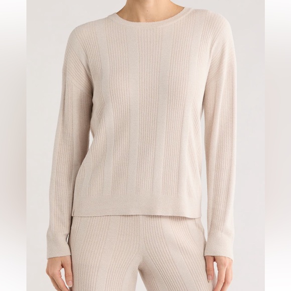 Barefoot Dreams Sweaters - Barefoot Dreams CozyChic Ultra Lite Lounge Top in Chai Size 3X NWT